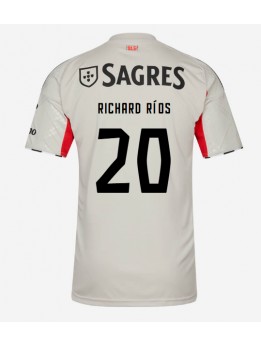 Benfica Richard Rios #20 Replika Borta Kläder 2025-26 Kortärmad